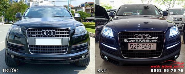 Combo Độ Đèn Trước Sau Cho Xe Audi Q7 Chuyên Nghiệp