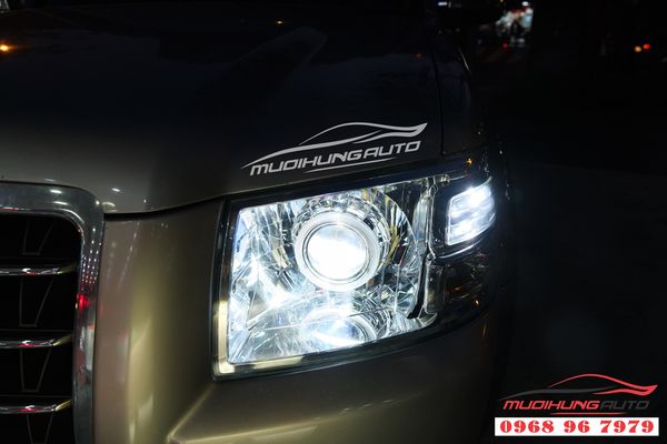 Độ Đèn Xe Ford Everest 2008 Bi Xenon Cao Cấp