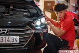 Độ Đèn Xe Hyundai Elantra 2019 Bi LED KMR