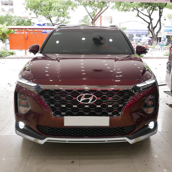 Độ Đèn Xe Hyundai Santafe 2019