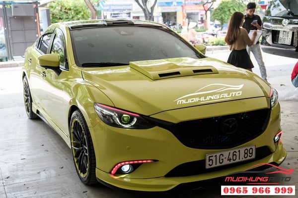 Độ đèn xe Mazda 6 đẳng cấp tại TPHCM