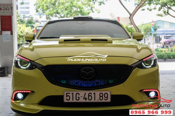 Độ đèn xe Mazda 6 đẳng cấp tại TPHCM