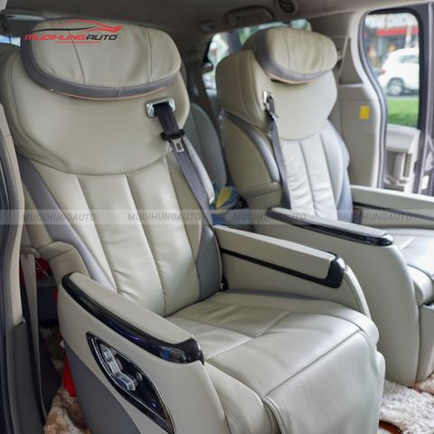 Độ ghế chỉnh điện ô tô Toyota Sienna