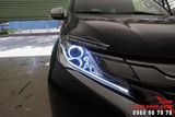 Độ LED Chạy Kết Hợp Bi Gầm Xe Mitsubishi Pajero Sport