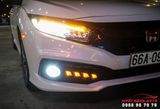 Độ LED Gầm Trước Mẫu Mới Xe Honda Civic 2020 chính hãng