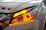 Độ LED Mí Cao Su Và Vòng Angel Eyes Cho Xe Isuzu MU-X