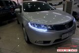 Độ led mí đèn pha Kia Cerato chuyên nghiệp