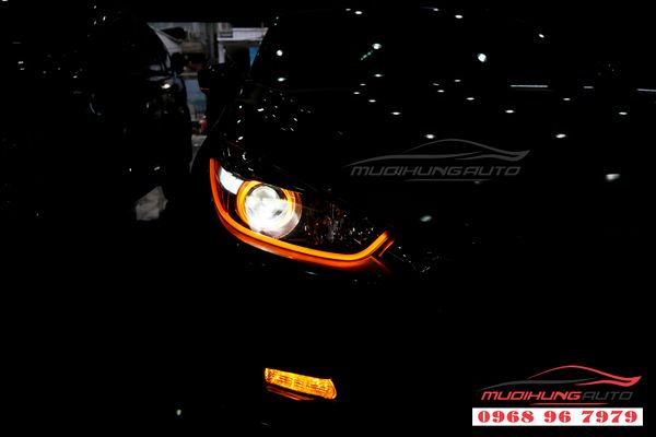 Độ Led Mí Ống Mica Cho Xe Mazda 3