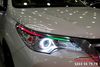 Độ LED Mica đổi màu cực chất cho Toyota Fortuner