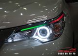 Độ LED Mica đổi màu cực chất cho Toyota Fortuner