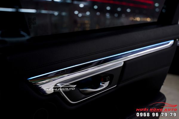 Bộ Đèn LED Nội Thất Dạng Thanh Độc Đáo Lắp Cho Xe Honda CRV