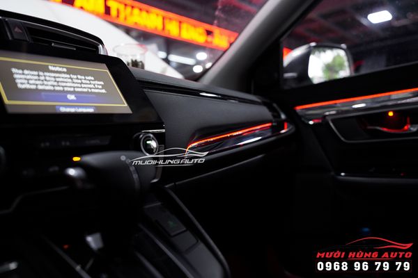 Bộ Đèn LED Nội Thất Dạng Thanh Độc Đáo Lắp Cho Xe Honda CRV