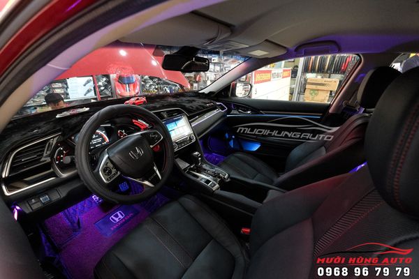 Độ LED Nội Thất Xe Honda Civic 2019