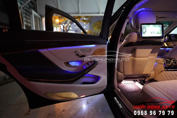 Mercedes S500 2015 Sang Chảnh Hơn Với LED Nội Thất Tại TPHCM