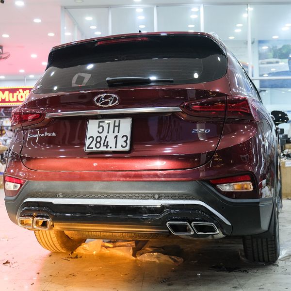 Độ Lip Pô AMG xe Hyundai Santafe  2020