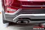 Độ Lip Pô Vuông xe Hyundai Santafe 2020