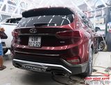 Độ Lip Pô Vuông xe Hyundai Santafe 2020