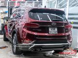 Độ Lip Pô Vuông xe Hyundai Santafe 2020