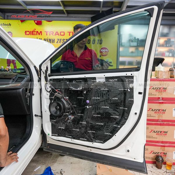 Độ Loa Cánh Ô Tô Honda CRV 2019