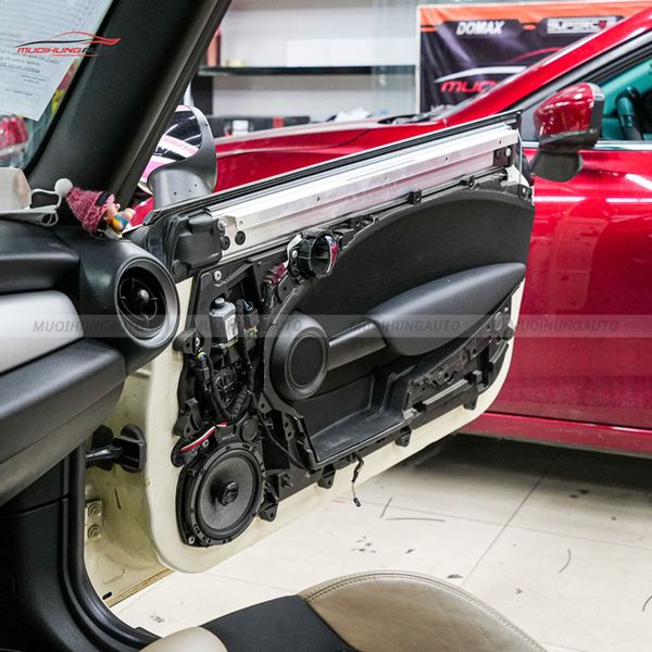 Độ Loa Cánh Ô Tô Mini Cooper