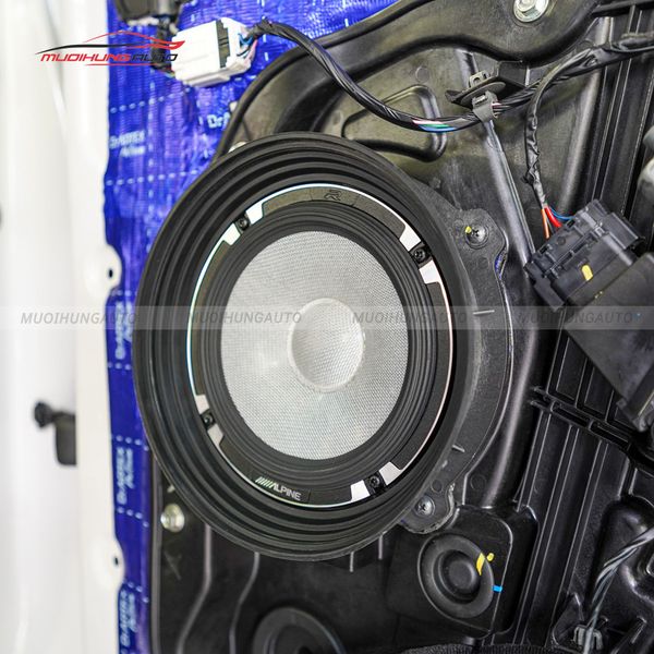 Độ Loa Cánh Ô Tô Hyundai Santafe 2022