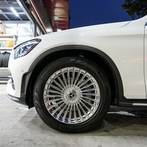 Độ Mâm 19 Inch Cao Cấp Cho Xe Mercedes GLC300