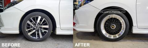 Độ Mâm BBS 16 Inch Cho Xe Honda City 2022