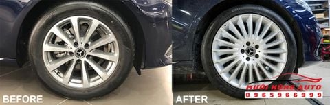 Độ Mâm Kiểu Luxury Cao Cấp Cho Xe Mercedes E200