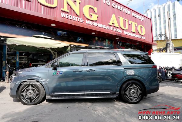 Độ Mâm Lazang Đúc Thể Thao Cho Xe Kia Carnival 2022 Chuyên Nghiệp