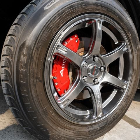 Độ Mâm Lazang 6 Cánh Và Ốp Heo Dầu Cho Xe Acura Chuyên Nghiệp