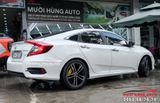 Độ Mâm Mẫu 10 Cánh Kết Hợp Brembo Vàng Thể Thao Xe Civic  2020