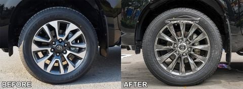 Nâng Cấp Mâm Lazang Mẫu 20 Inch Cho Xe Toyota Land Cruiser Prado