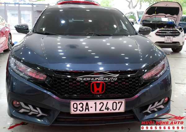 Độ Mặt Ga Lăng Xe Honda Civic 2016 - 2018 Tại TPHCM