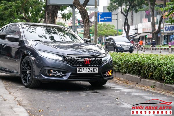 Độ Mặt Ga Lăng Xe Honda Civic 2016 - 2018 Tại TPHCM