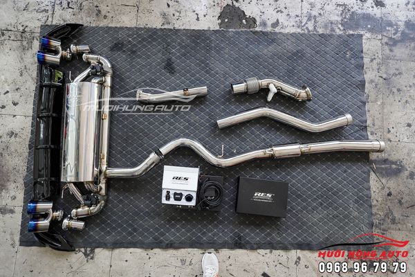 Độ Nguyên Cây Pô RES Cao Cấp Cho Xe BMW 330I