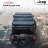 Baga Mui Nhôm King Flat Rack Xe Jeep Wrangler & Gladiator (Có Thang Lên Xuống)