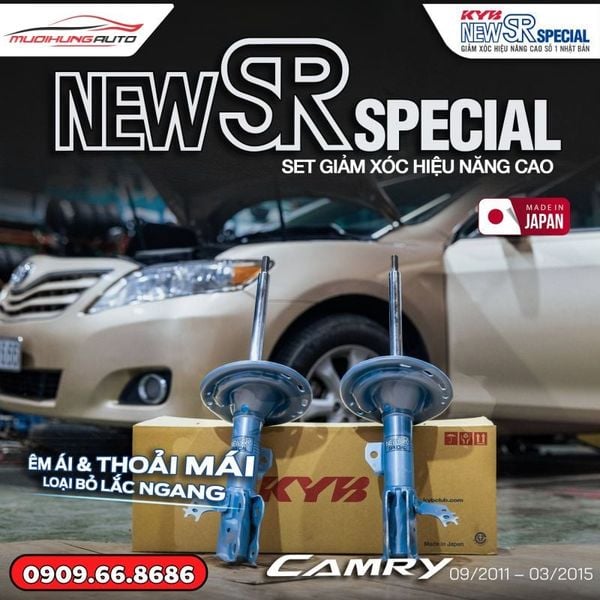 Bộ Phuộc Giảm Xóc KYB New SR Special Xe Toyota Camry 2011 - 2018