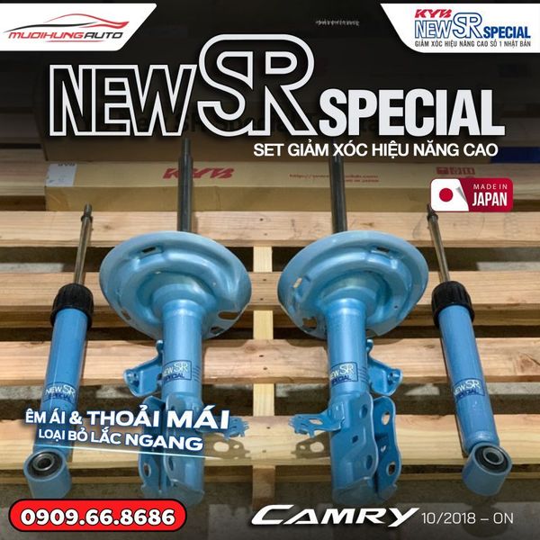 Bộ Phuộc Giảm Xóc KYB New SR Special Xe Toyota Camry 2018
