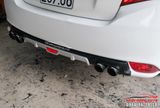 Độ Pô Akrapovic Đôi Thể Thao Xe Toyota Vios