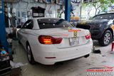 Độ Pô Akrapovic Thể Thao Cho Xe BMW 420i Mẫu Pô Đôi Chất Lượng