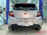 Độ Pô Akrapovic Đơn Cao Cấp Cho Honda Brio Tại TPHCM