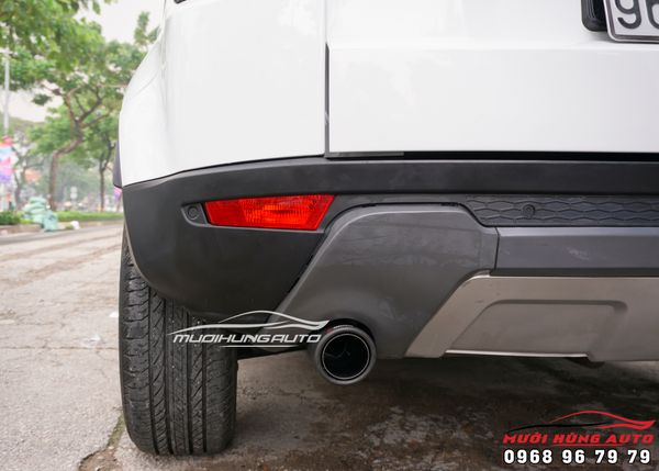 Mẫu Pô Akrapovic Đơn Thể Thao Lắp Cho Xe Range Rover Chính Hãng