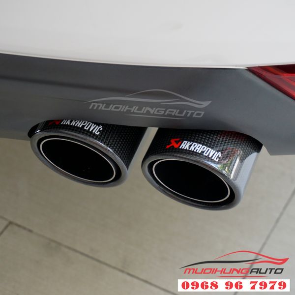 Độ Pô Akrapovic Mẫu Đôi Mazda CX5 2019 Tại TPHCM