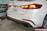 Độ pô Akrapovic thể thao Hyundai Elantra mới nhất 2019