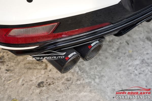 Độ Pô Akrapovic Kết Hợp Líp Và Van On/ Off Cho Xe Hyundai Elantra 2019 - 2021