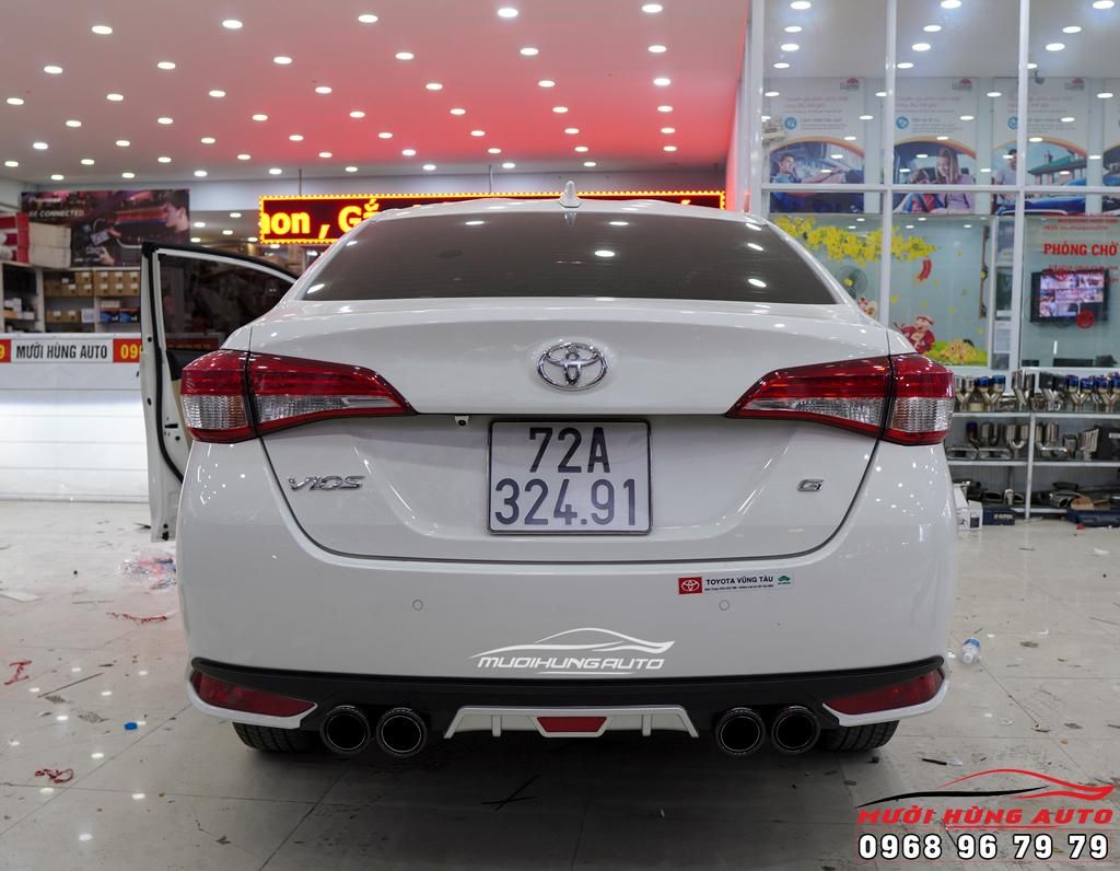 Độ Pô Akrapovic Đôi Thể Thao Và Líp Pô Cho Xe Toyota Vios Đẳng Cấp  Mười  Hùng Auto