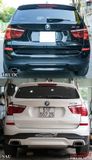 Độ Pô Cho Xe BMW X3 Mẫu Pô Vuông Cao Cấp