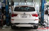 Độ Pô Cho Xe BMW X3 Mẫu Pô Vuông Cao Cấp