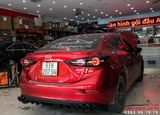 Độ Pô Đôi Akrapovic Kết Hợp Lip Pô Thể Thao Xe Mazda 3