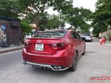 Độ Pô Đôi Akrapovic Kết Hợp Lip Pô Thể Thao Xe Mazda 3